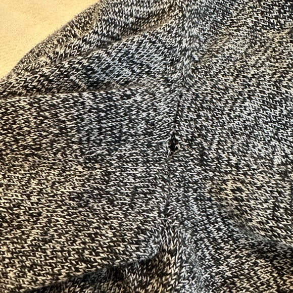 Babaton Aritzia knit silk/cotton/cashmere blend grey cardigan, size M - Picture 7 of 8